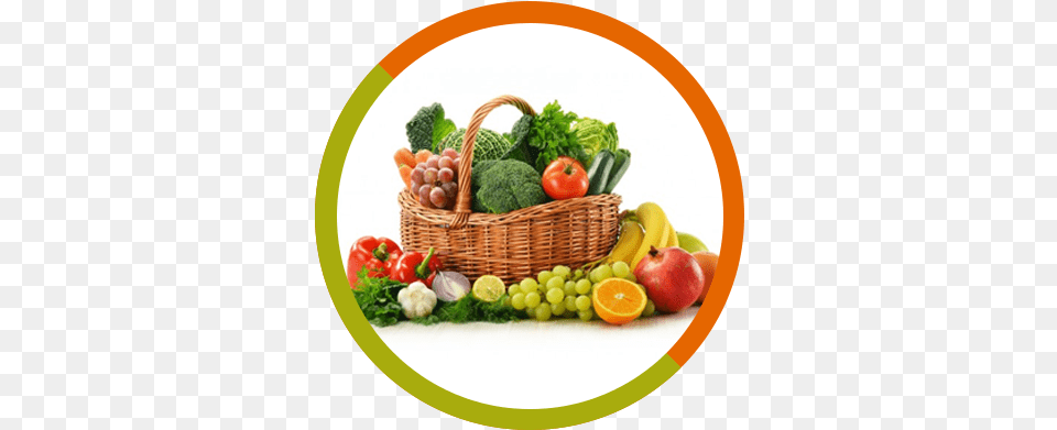 Anunkawe De Limay Frutas Y Verduras Vegetable, Basket, Plate, Food, Produce Png