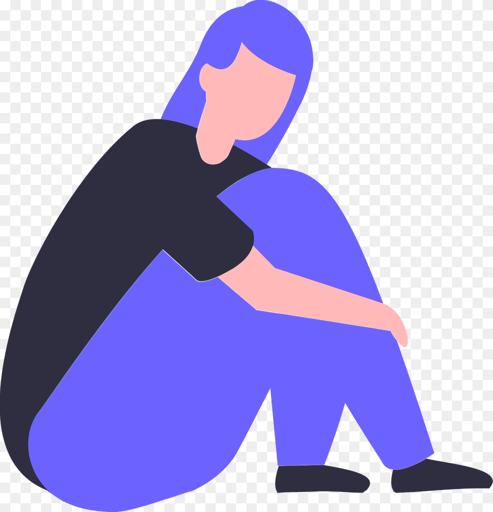 Anxiety Clipart, Adult, Female, Person, Woman Free Png