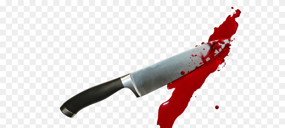 Any Blood Overlay And A Knife Overlay, Blade, Weapon, Dagger Free Png