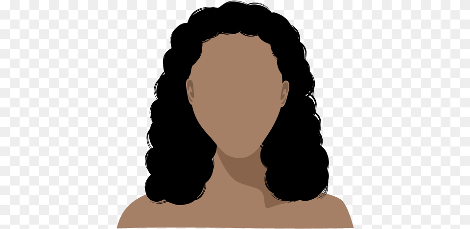 Any Hair Type Curly Hair Symbol, Body Part, Face, Head, Neck Free Png Download