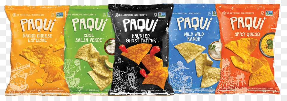 Any One Know Where To Find Paqui Brand Chips In Houston Paqui Haunted Ghost Pepper Tortilla Chips 55 Oz Bags, Food, Snack, Bread Png