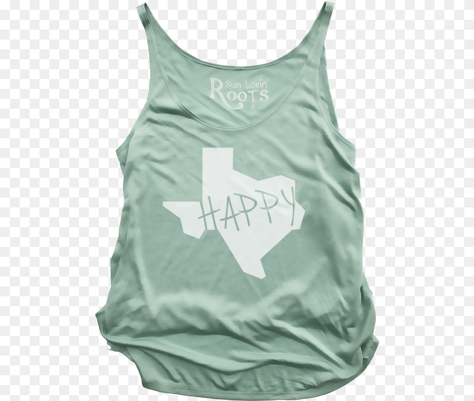 Any State Happy Active Tank, Clothing, Tank Top, Vest Free Png Download