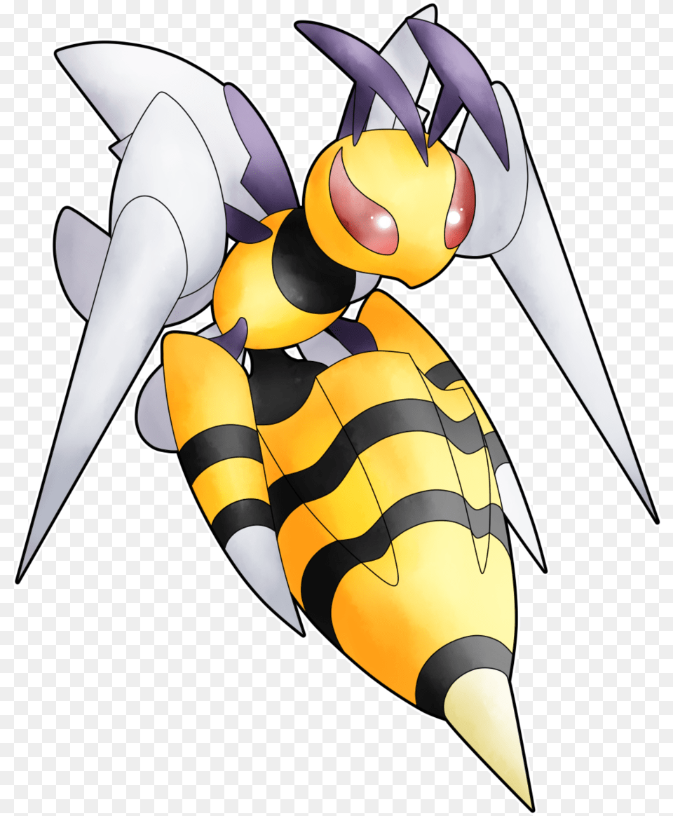 Anybody Know If I Can Use Mega Beedrill In Pokemon Pokemon Mega Evolution Beedrill, Animal, Bee, Insect, Invertebrate Png