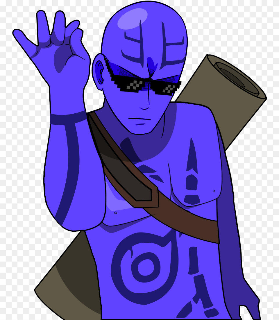 Anyone Wanting The Ryze Salt Bae Here It Is Cartoon, Person, Art, Face, Head Png Image