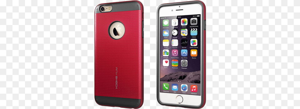Anyshock Layered Back Cover For Iphone 6 Plus Red Iphone 6 Silicone Case, Electronics, Mobile Phone, Phone Free Transparent Png