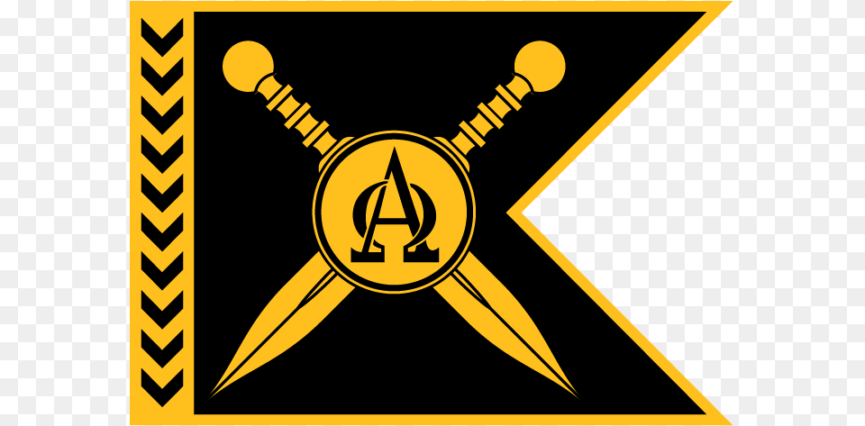 Ao Official War Flag Cyber Nations Flags, Logo, Symbol, Blade, Dagger Png