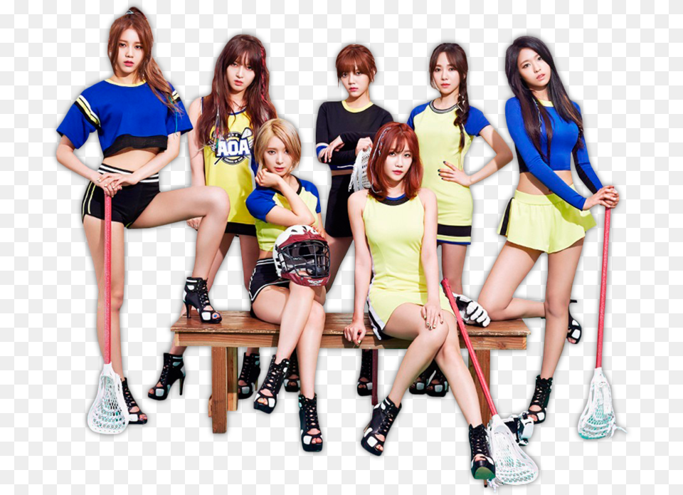 Aoa Album Heart Attack Aoa K Pop, Clothing, Footwear, Shoe, Person Free Transparent Png