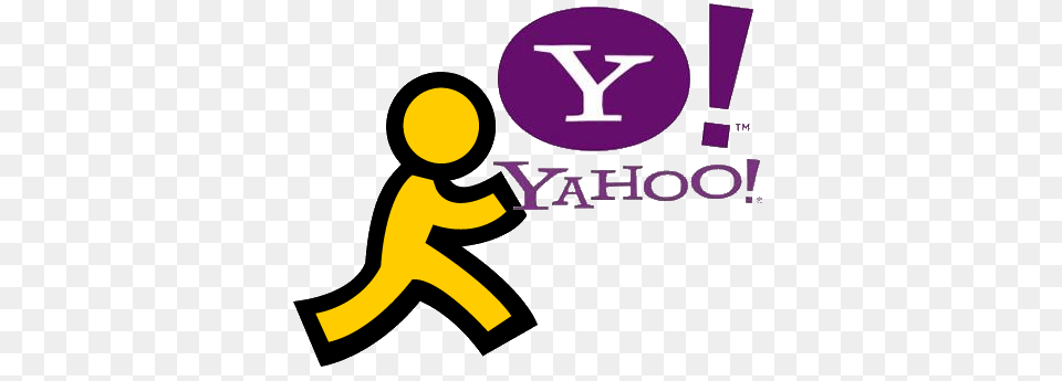 Aol And Yahoo Close To A Deal, Purple, Logo, Martial Arts, Person Free Png Download