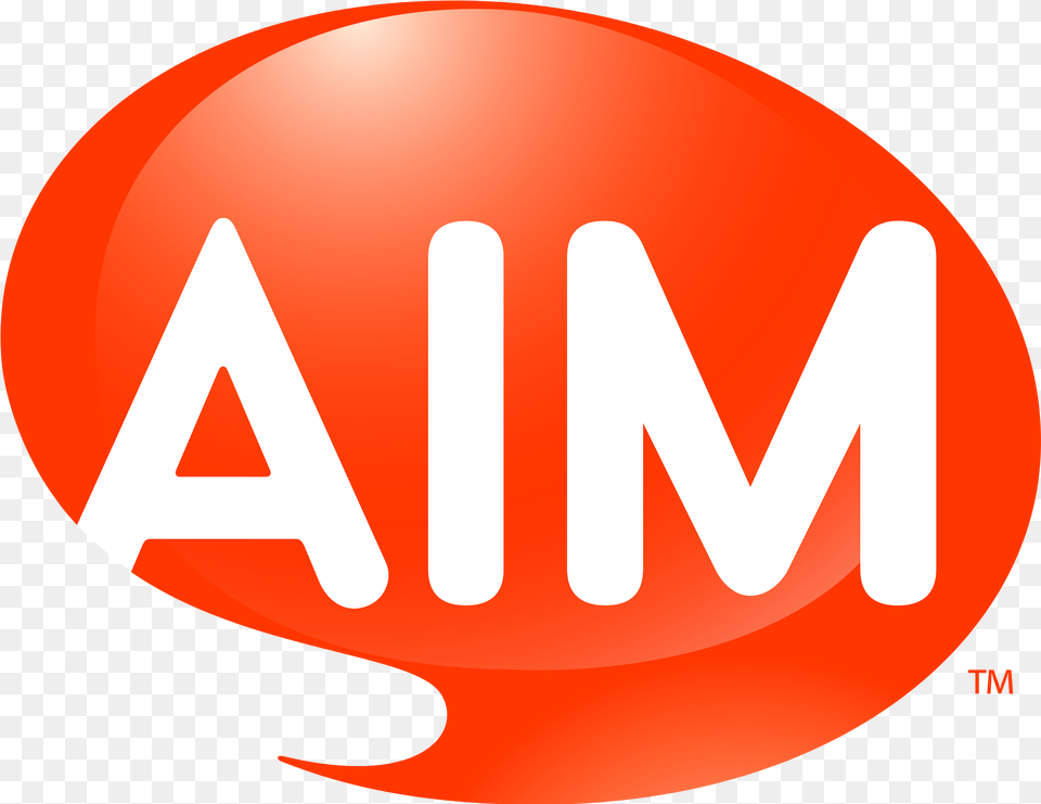 Aol Instant Messenger Aim Logo, Disk Free Png