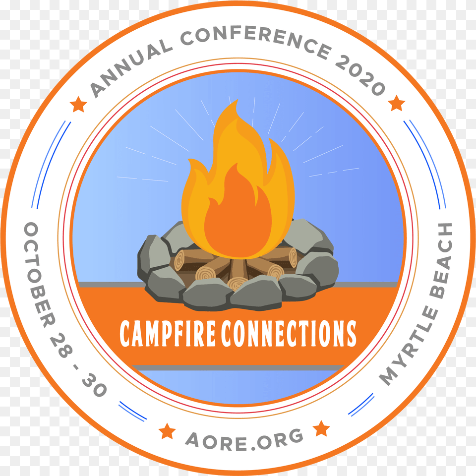 Aore 2020 Conference Label, Fire, Flame, Logo Png Image