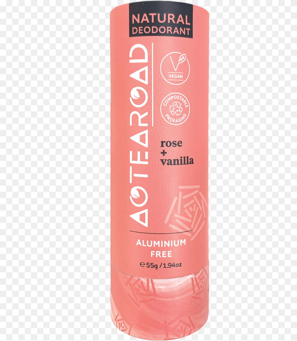 Aotearoad Natural Deodorant Rose Vanilla Website Cosmetics, Bottle, Shampoo, Can, Tin Png Image