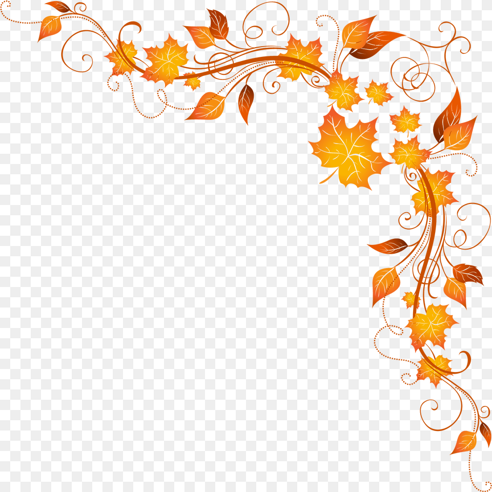 Aoutmn, Art, Floral Design, Graphics, Leaf Free Png Download