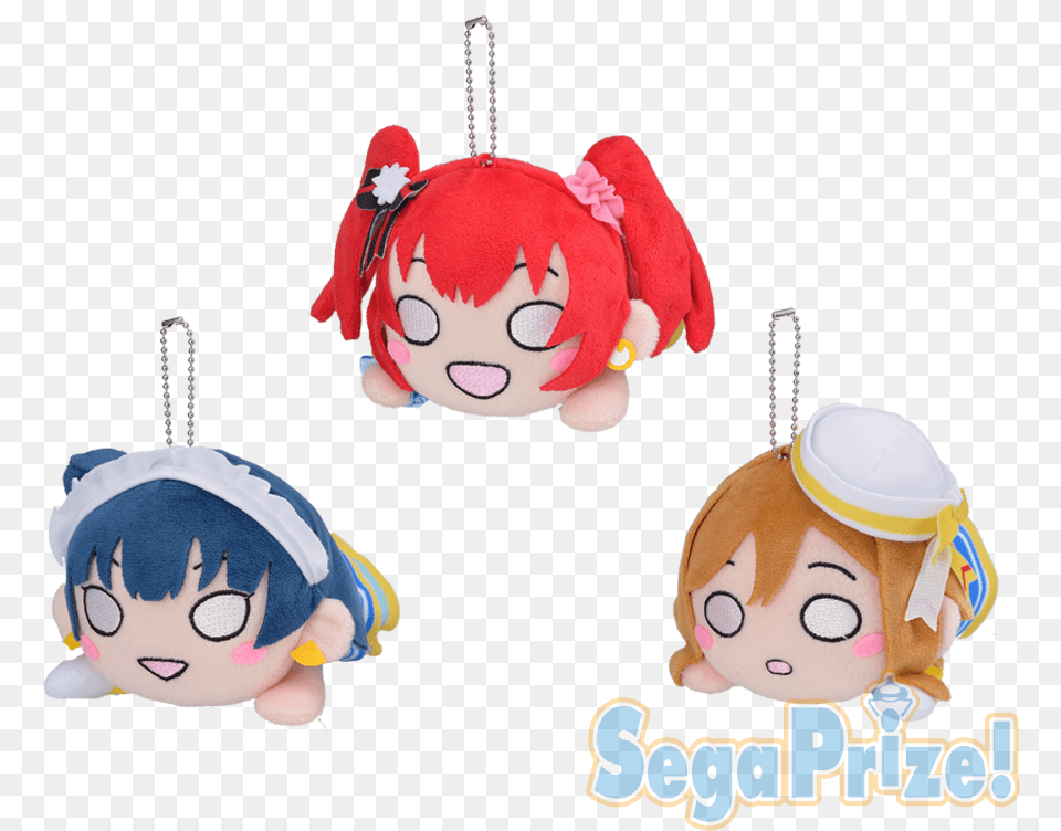 Aozora Jumping Heart Nesoberi, Plush, Toy, Baby, Person Png Image