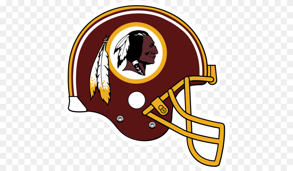 Ap Washington Redskins Helmet Logo, American Football, Football, Football Helmet, Sport Free Png