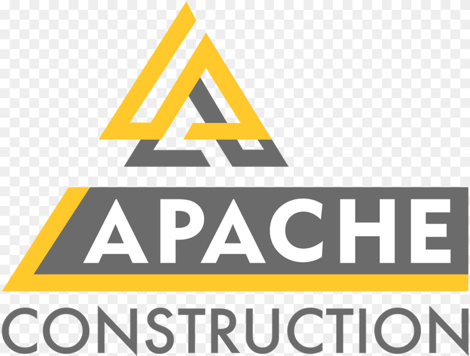 Apache Construction Sq Apache Construction, Scoreboard, Triangle, Logo Free Transparent Png