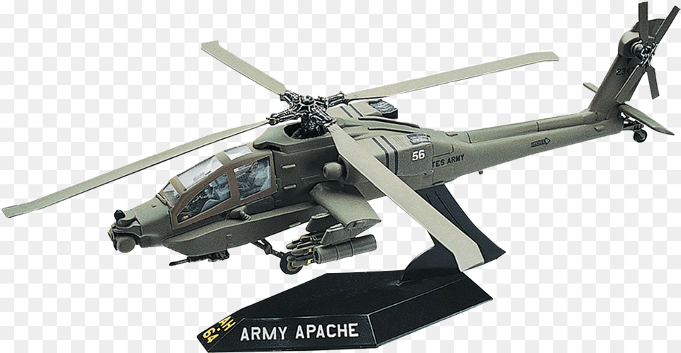 Apache Helicopter Model Model Apache Helicopter, Aircraft, Transportation, Vehicle, Airplane Png Image