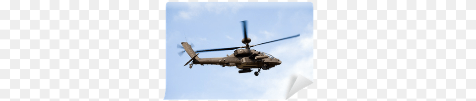 Apache Helicopter Sticker Rectangle, Aircraft, Transportation, Vehicle Png