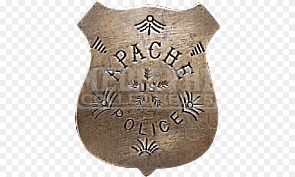 Apache Police Badge Police, Logo, Symbol, Armor, Chandelier Png Image