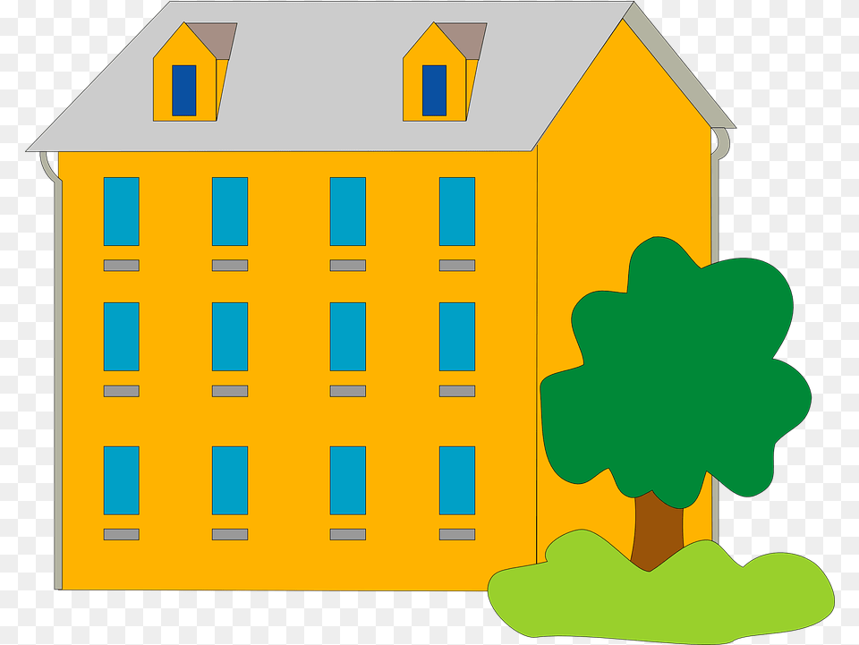 Apartment Apartment Car Clipart, Neighborhood, Architecture, Building, Condo Free Png Download