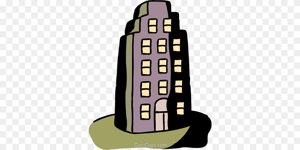 Apartment Building Royalty Free Vector Clip Art Illustration Apartment Building Clipart, City, Urban, Ammunition, Grenade Png Image