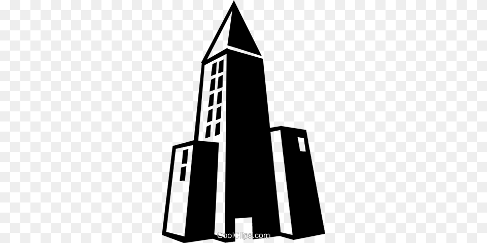 Apartment Building Royalty Vector Clip Art Illustration, Architecture, Bell Tower, Spire, Tower Free Png