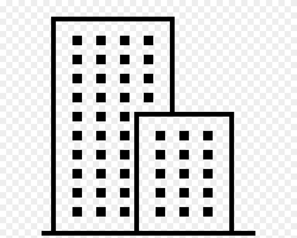 Apartment Clipart, Gray Png