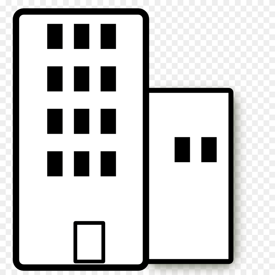 Apartment Clipart Black And White, Electronics, Mobile Phone, Phone Free Transparent Png