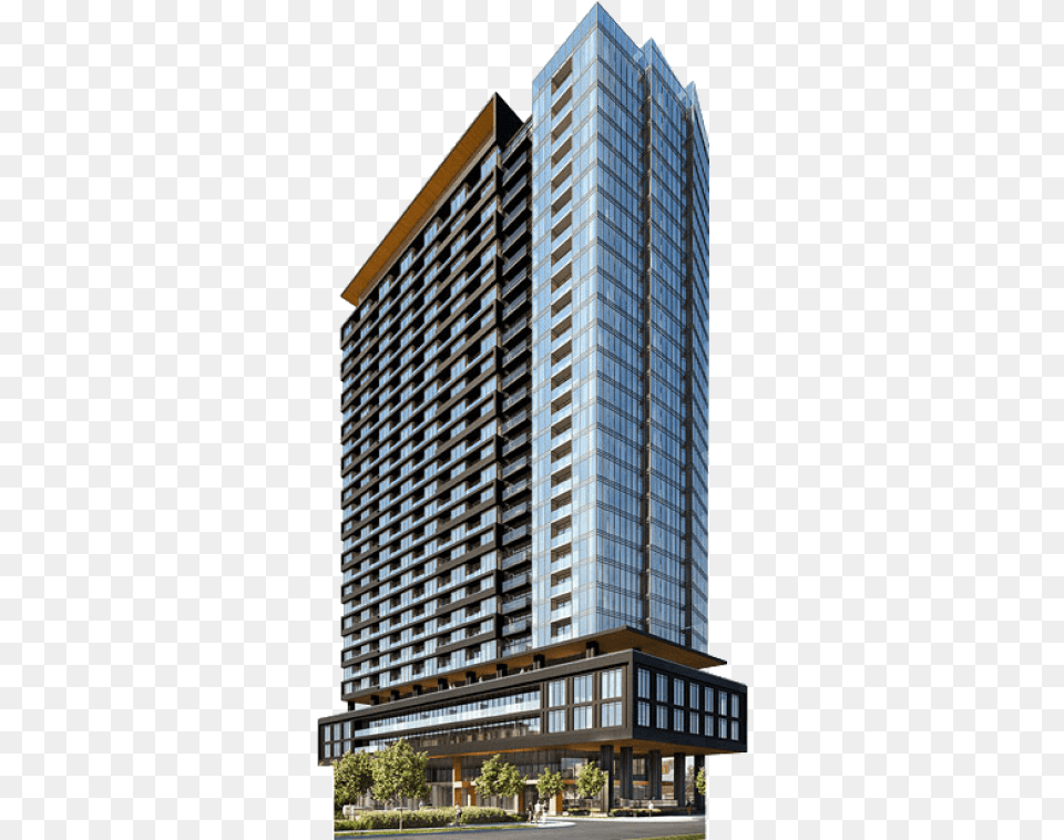 Apartment Image With Background Zen King West Toronto, Urban, Office Building, Housing, High Rise Free Transparent Png