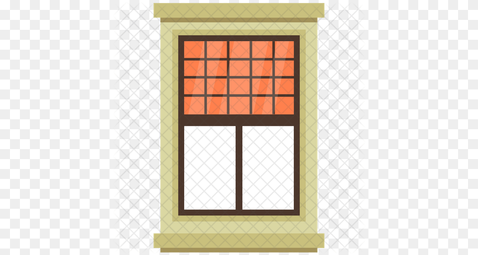 Apartment Window Icon Of Flat Style Shji, Gate Free Png