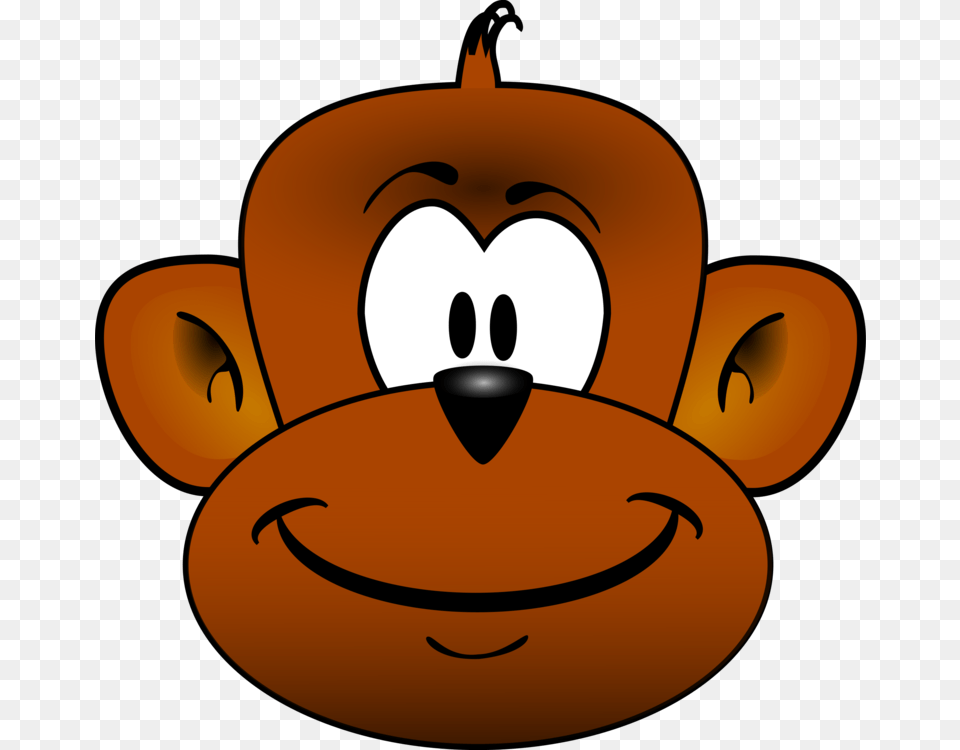 Ape Chimpanzee Monkey Cartoon Primate, Astronomy, Moon, Nature, Night Png