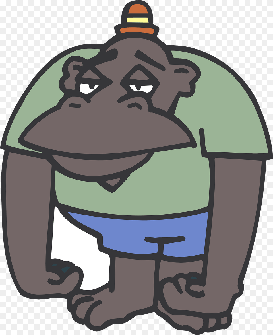 Ape Clipart, Animal, Wildlife, Baby, Person Png Image