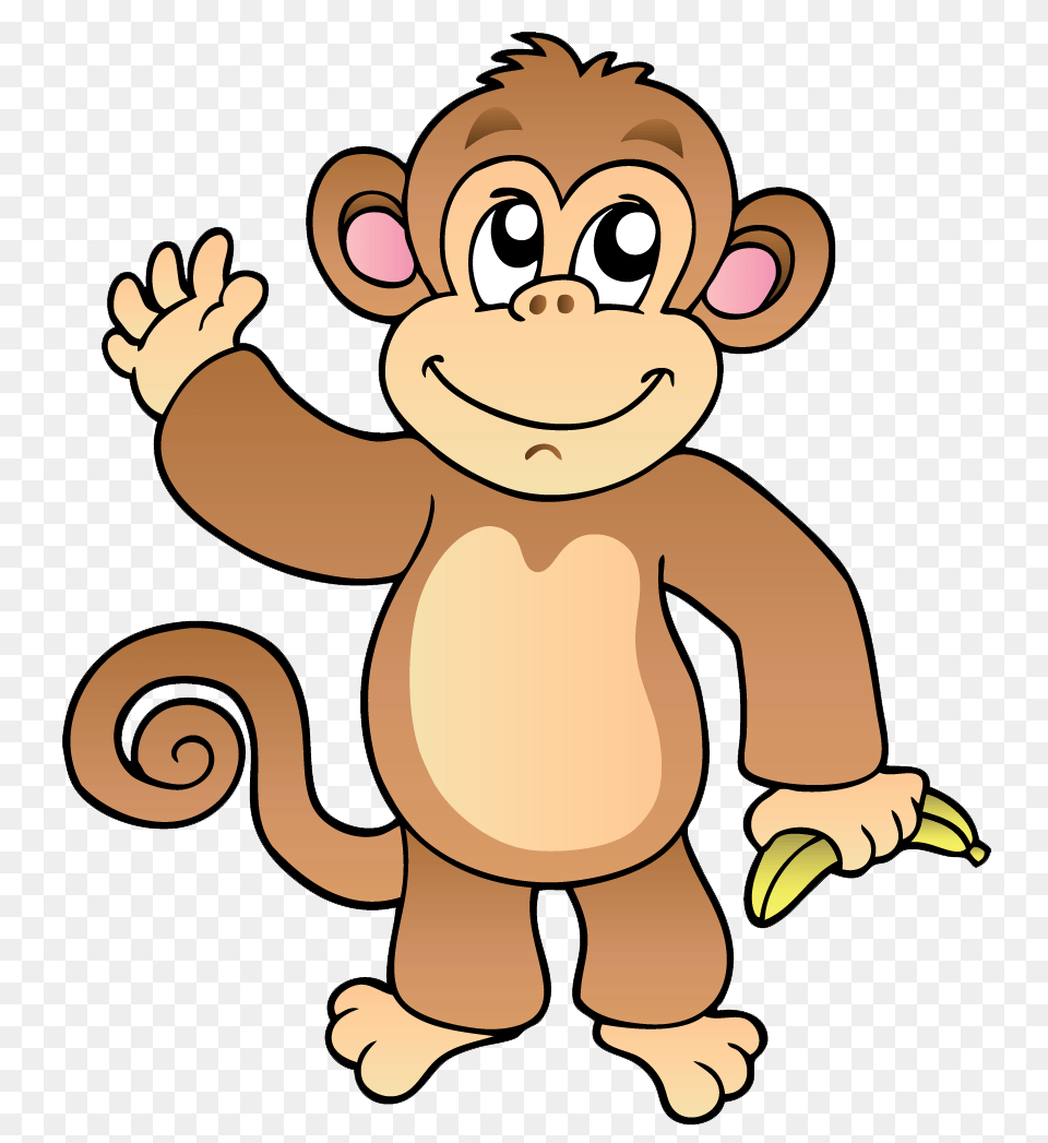 Ape Clipart Amimal, Cartoon, Animal, Bear, Mammal Png Image