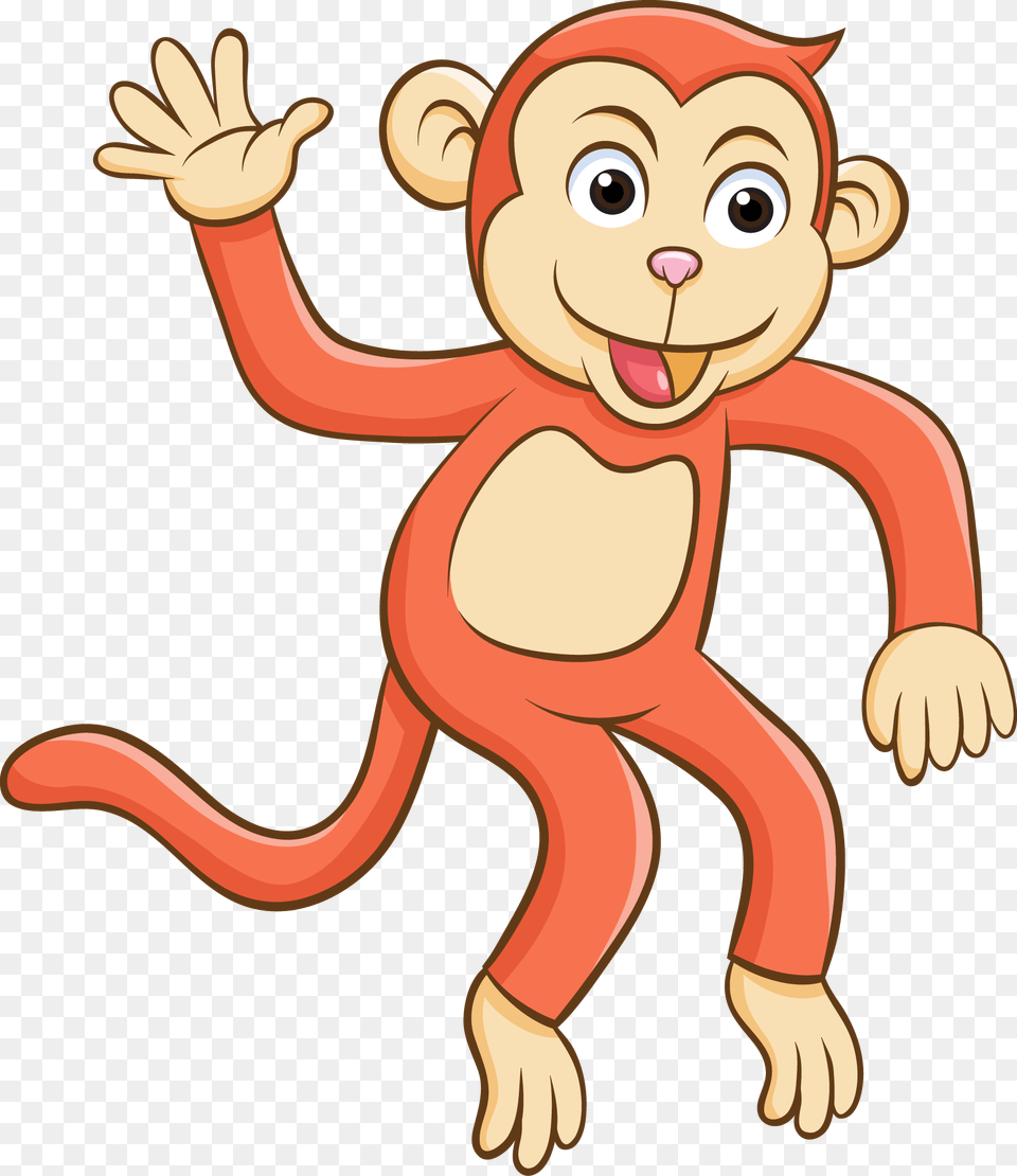 Ape Clipart Orange Monkey, Baby, Person, Face, Head Free Png Download