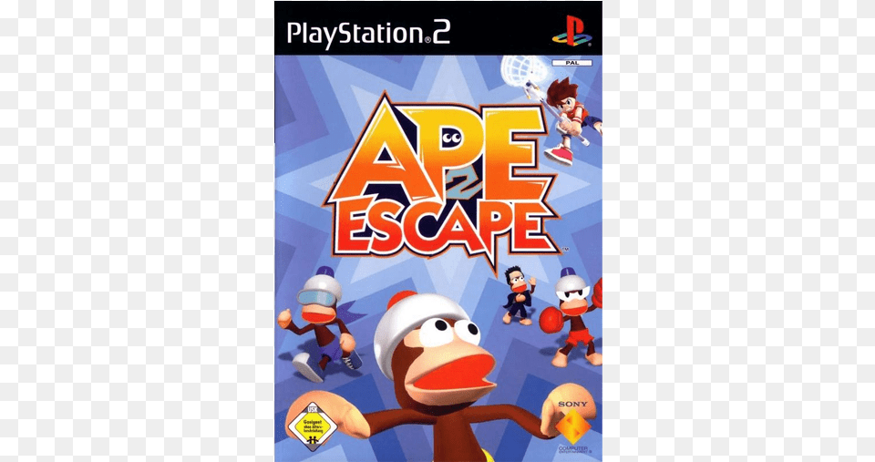 Ape Escape 2 Ps2 Game German, Baby, Person, Super Mario Free Png