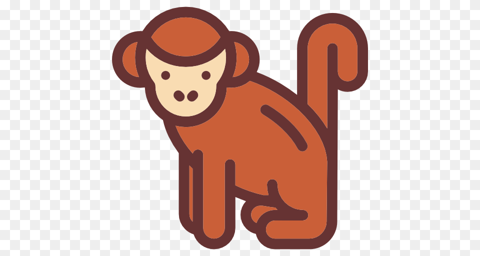 Ape Monkey Zoo Animals Mammal Wild Life Animal Kingdom Icon, Face, Head, Person, Baby Free Png