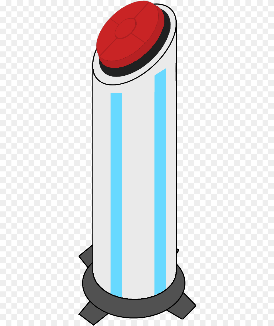 Aperture Science Small Button, Tin, Can, Smoke Pipe Free Png