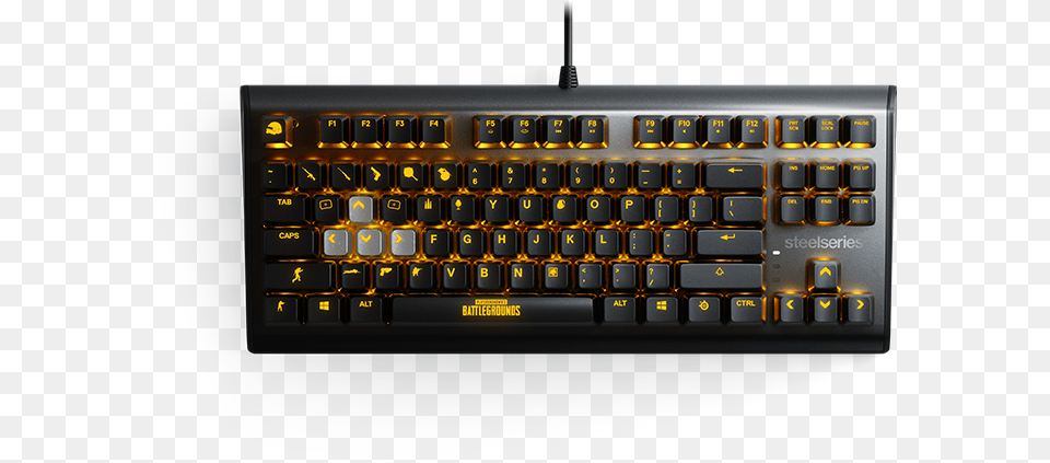 Apex M750 Tkl Pubg Edition, Computer, Computer Hardware, Computer Keyboard, Electronics Free Png