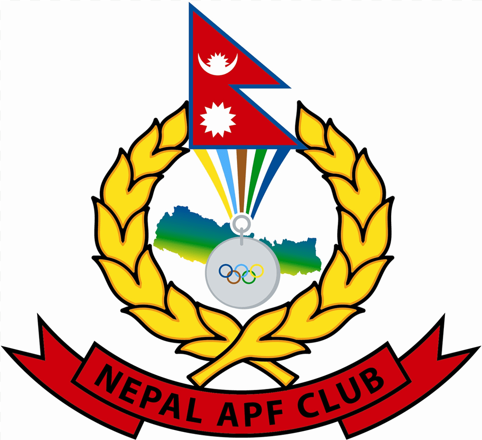 Apf Apf Club Nepal Logo, Emblem, Symbol Free Png