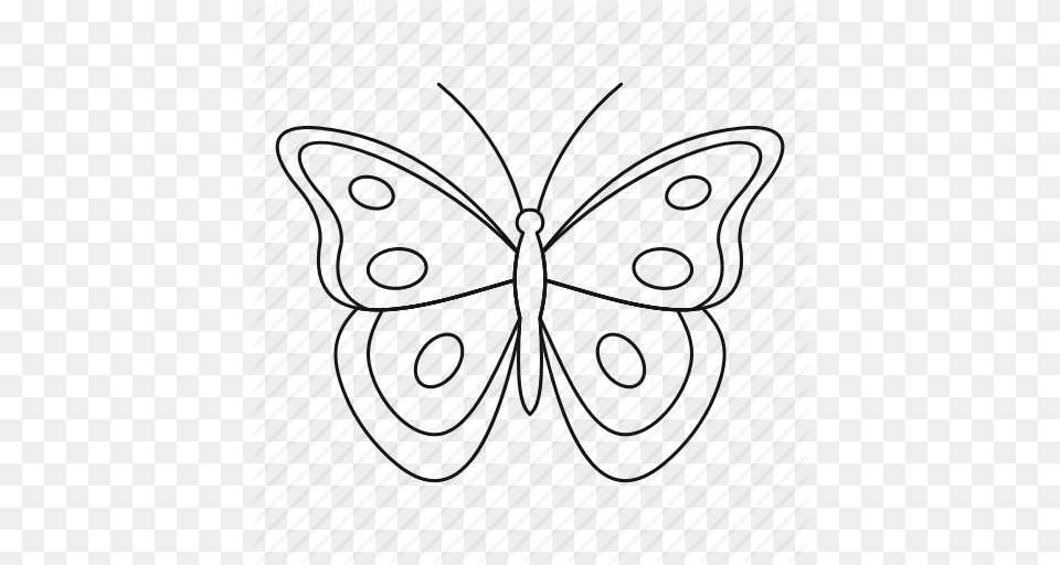 Aphantopus Butterfly Bug Fly Line Outline Spring Tattoo Icon, Accessories, Formal Wear, Tie, Bow Tie Free Png Download