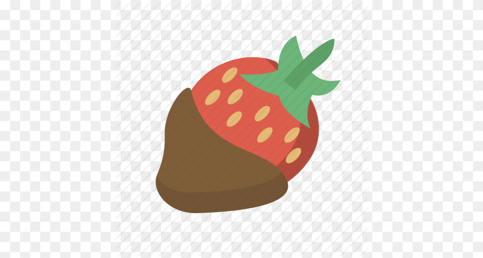 Aphrodisiac Chocolate Dipped Love Strawberry Treat Icon, Plant, Berry, Food, Fruit Free Transparent Png