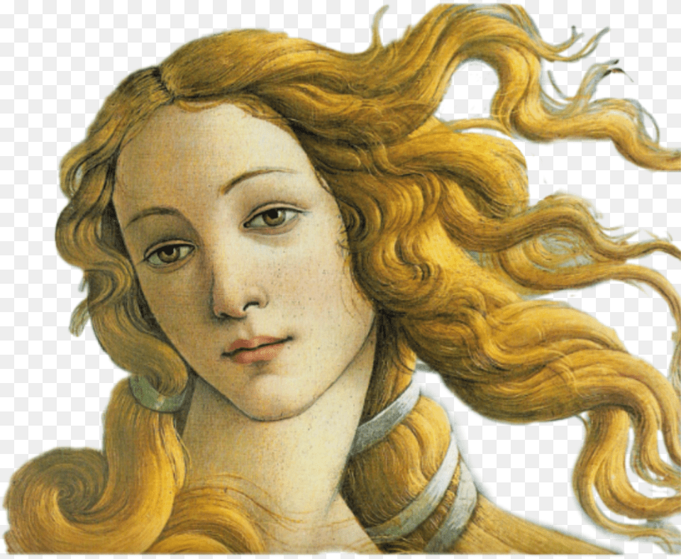 Aphrodite Greek Goddess Fantasy Love Art Myth Mythology Sandro Botticelli, Adult, Person, Painting, Woman Free Png Download