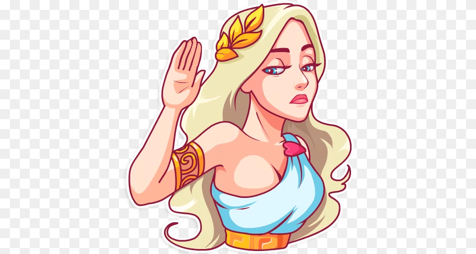 Aphrodite Telegram Sticker Aphrodite Stickers, Adult, Female, Person, Woman Free Transparent Png