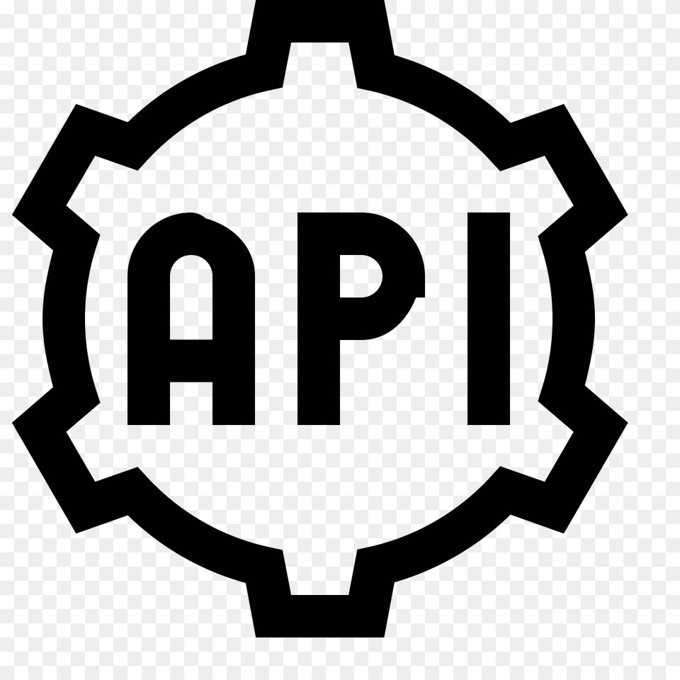 Api Icon, Gray Free Png Download