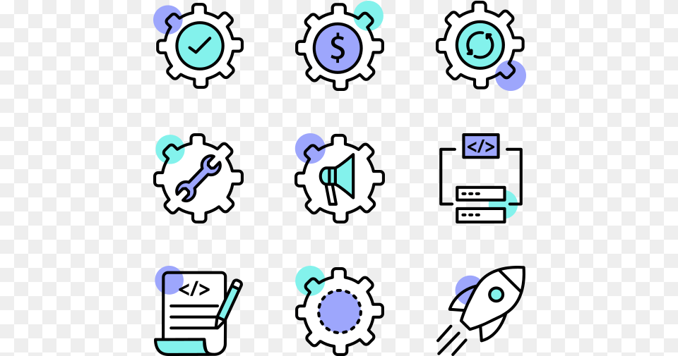 Api Test Automation Icon, Machine, Gear, Person Png