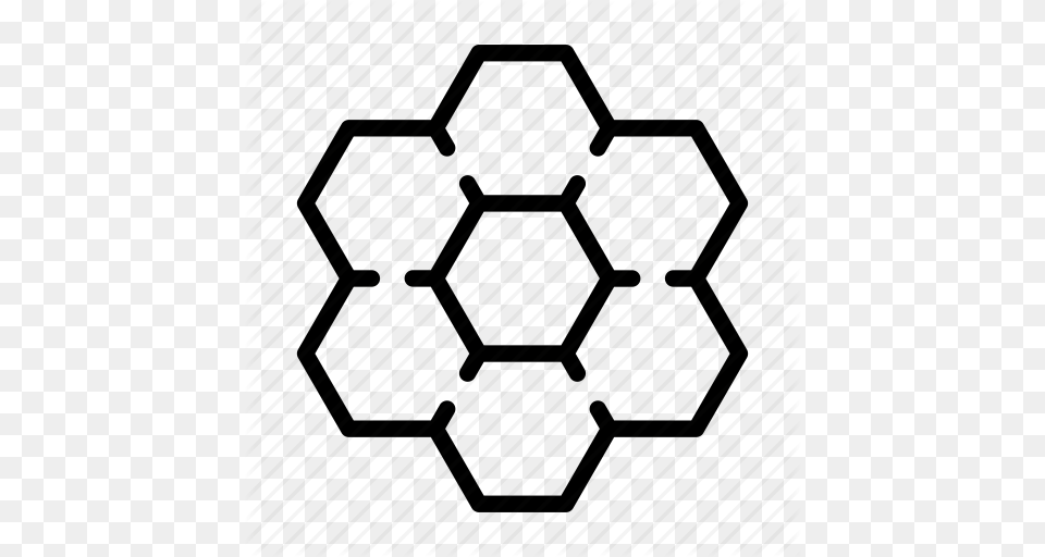 Apitherapy Bee Beehive Hexagon Honey Honeycomb Insect Icon, Food Png Image