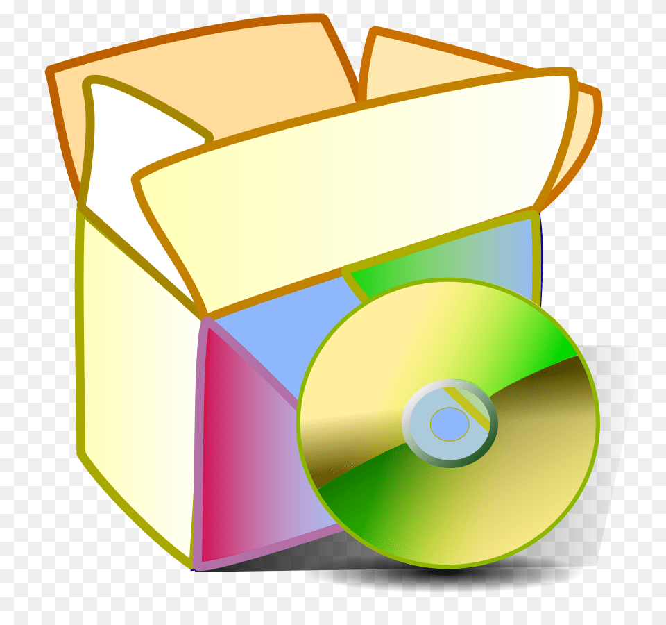 Aplic Art Vector Transparent Aplic Art Vector, Disk, Dvd, Box, Cardboard Png Image