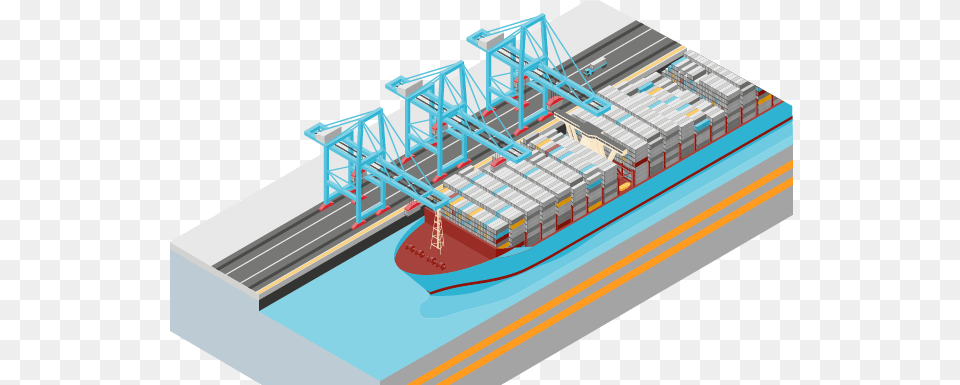 Apm Terminals Water Transportation, Cad Diagram, Diagram, Waterfront, Terminal Png Image