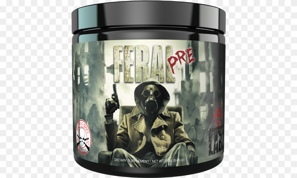 Apocalypse Labz Feral Pre Workout, Clothing, Coat, Adult, Person Free Png