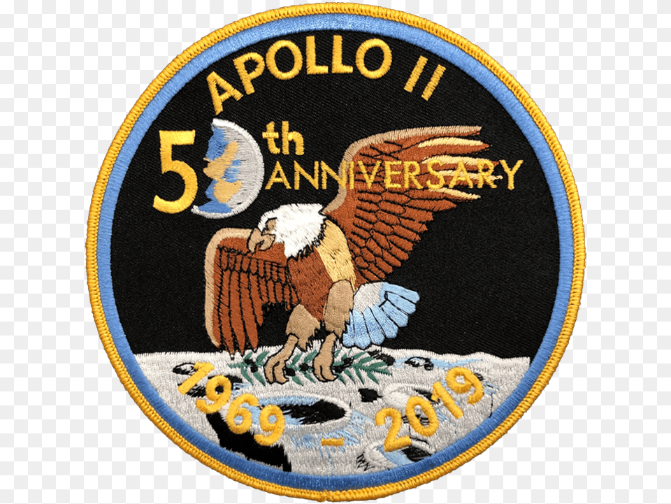 Apollo 11 50th Anniversary Logo, Badge, Symbol, Emblem, Animal Png