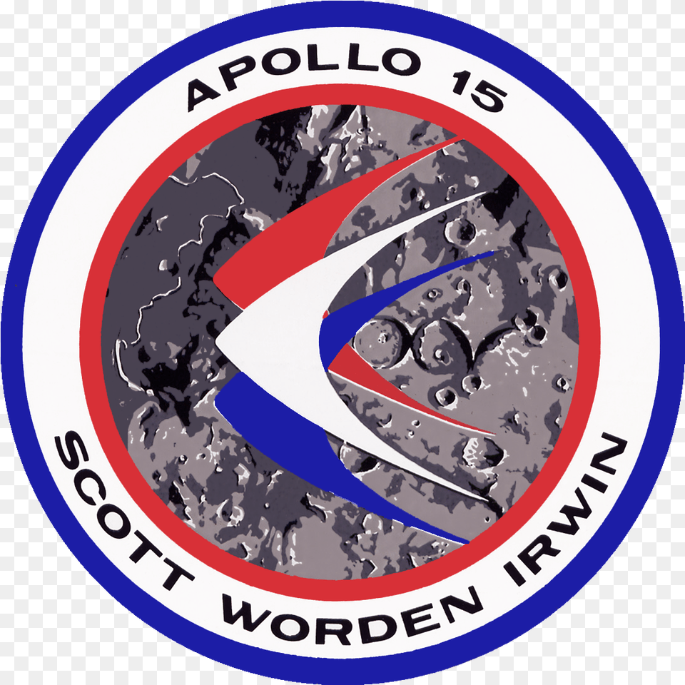 Apollo 15 Logo Apollo, Sticker, Emblem, Symbol Png Image